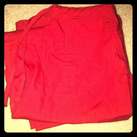 Scrubstar Other Red Cargo Scrub Pants Poshmark